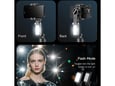 Tripod stabilizator Q19 smart AI sa selfie stickom i LED svetlom crni