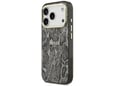Maska za iPhone 17 Pro Guess Python Pattern MagSafe crna