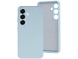 ONASI ovitek za silikonski RainBow Liquid MagSafe Samsung Galaxy S26 Plus 5G, svetlo moder