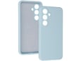 ONASI ovitek za silikonski RainBow Liquid MagSafe Samsung Galaxy S26 Plus 5G, svetlo moder