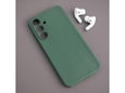 Maska za Samsung S25 FE/ S731B Carbon fiber zelena