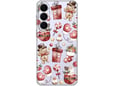 Maska za Samsung Galaxy S25 Fe Cozy Christmas Silikonska Print Skin