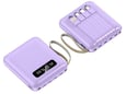 Power Bank Fast Charger 10000 mAh DC5V/ 2.1A ljubicasti