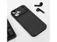 Maska za iPhone 17 Pro Max Carbon fiber crna
