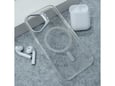 Maska za iPhone 17 Mag Case Bling Camera Bracket srebrna