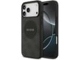 Maska za iPhone 17 Pro Max Guess 4G Circle Classic Logo MagSafe crna