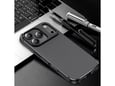 Maska za iPhone 17 Pro Carbon Defender crna