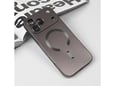 Maska za iPhone 17 Pro Max 69 Magsafe Chrome siva