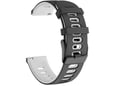 Narukvica double za smart watch Samsung 4, 5 22mm crno bela