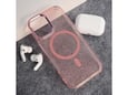 Maska za iPhone 17 Mag Case Glitter roze