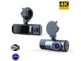 Kamera za Auto DashCam Pro WDR BlackBox JWD 4K crna