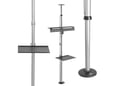 MACLEAN stropni nosilec za TV MC-791N 93-177cm, do 30 kg