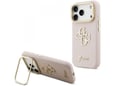 GUESS ovitek za usnjen Cam Stand iPhone 17 Pro Max, roza