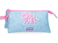 Movom Prazna pernica sa 3 pregrade Girl Power
