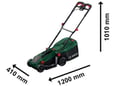 Bosch Akumulatorska kosilica za travu Rotak 18V-32 Solo 18V 32cm 31l