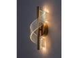 Rabalux Zidna lampa Zofrael LED 6W zlatna (71415)