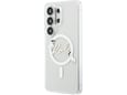 KARL LAGERFELD ovitek za MagSafe Samsung Galaxy S26 Ultra 5G, prozoren