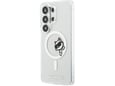 KARL LAGERFELD ovitek za MagSafe Peekaboo Choupette Samsung Galaxy S26 Ultra 5G, prozoren