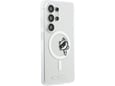 KARL LAGERFELD ovitek za MagSafe Peekaboo Choupette Samsung Galaxy S26 Ultra 5G, prozoren