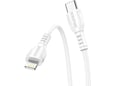 BOROFONE USB kabel BX51, USB-C/Lightning, 1m
