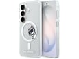 KARL LAGERFELD ovitek za MagSafe Samsung Galaxy S26 5G, prozoren