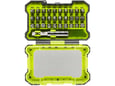RYOBI set vijačnih nastavkov z držalom 31 kos PH, PZ, SL, HEX, TX RAK31MSD