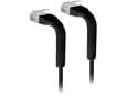 UBIQUITI UTP kabel 0.1m, črna, 50 kos, U-CABLE-PATCH-RJ45-BK-50