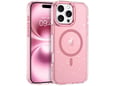 CHAMELEON ovitek za gumiran TPU Magnetic Sparkle Apple iPhone 16 Pro, roza