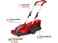Einhell Aku kosačica za travu Rasarro 36/36 (2x3,0Ah Plus) Cordless Lawn Mower