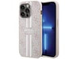 Maska za telefon iPhone 15 Pro Guess MagSafe 4G Pu Printed Stripes