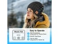 Kapa sa bluetooth slusalicama (BT-01) crna
