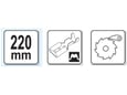 Yato Klešta za kablovske papučice GRIP 0.5-6.0 mm