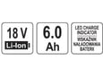 Yato Baterija YT-828464 18 V Li-Ion 6 Ah