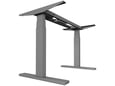 UVI gaming miza Desk, siva, hrast Sonoma