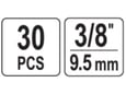 Yato Set ključeva za filtere ulja 65-120 mm 30 dela