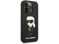 Maska Karl Lagerfeld Hc Silicone NFT Ikonik za iPhone 15 Pro Max crna