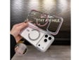Maska Mag Case Bling za iPhone 17 srebrna