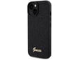 Maska Guess Hc PU Disco Script Metal za iPhone 15