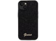 Maska Guess Hc PU Disco Script Metal za iPhone 15