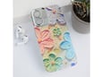 Maska Painting Flower za iPhone 16 zelena
