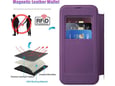 Maska na preklop Coral Mag Case Book za iPhone 15 Pro Max plava