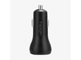 Spigen Steadiboost F31QC 2-Port Car Charger PD27W/QC3.0 crni