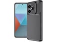 Maska Carbon Defender za Xiaomi Redmi Note 14 5G (EU) crna.