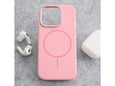 Maska Mag Case Nanobit Pure za iPhone 16 Pro powder roze