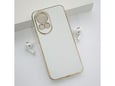 Maska Fresh Electroplated za Huawei Nova 12 bela
