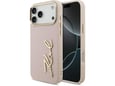 Maska Karl Lagerfeld Karl Script Logo Case za iPhone 17 Pro Max pink