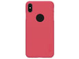 Maska Nillkin Super Frosted Shield za iPhone XS Max crvena (sa otvorom za logo)