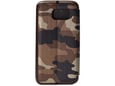 Maska na preklop Army flip cover za Samsung S6/ G920 braon