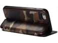Maska na preklop Army flip cover za Samsung S6/ G920 braon