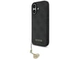 Maska Guess 4G Charms Collection MagSafe za iPhone 17 crna